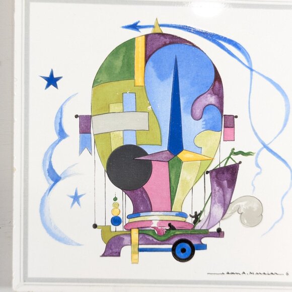 Villeroy & Boch Le Ballon Cologne Art Trivet by Jean-Adrien Mercier - Picture 11 of 11